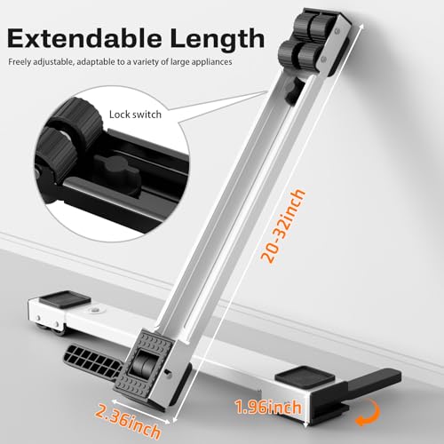 Heavy Duty Extendable Appliance Rollers