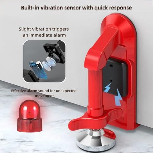 Portable Door Stopper Alarm – Instant Security & Travel Safety