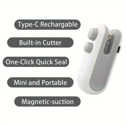2 IN 1 Food Bag Sealer