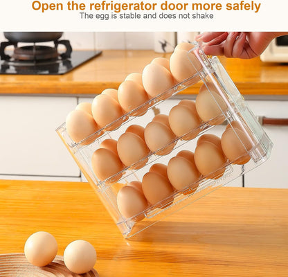 3 Layers Egg Box Holder Storage