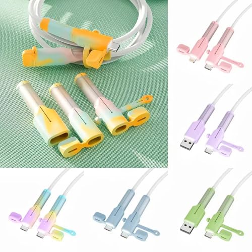 Charger Cable Protectors (12-Pack) — Double Lifespan