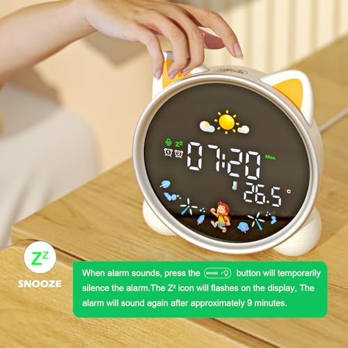 Kids 'OK to Wake' Clock – Smart Sleep & Night Light