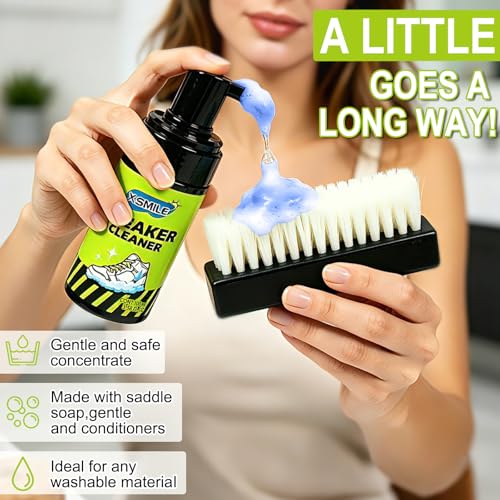 X-SMILE Sneaker Cleaning Kit – Restore White Shoes Fast