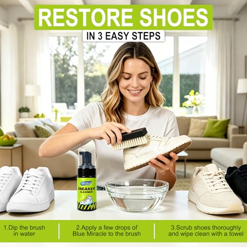 X-SMILE Sneaker Cleaning Kit – Restore White Shoes Fast