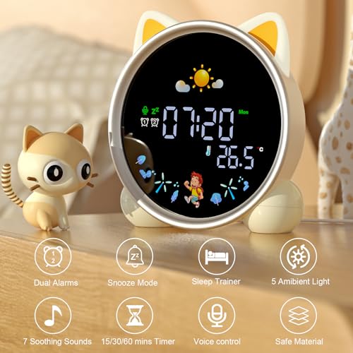 Kids 'OK to Wake' Clock – Smart Sleep & Night Light