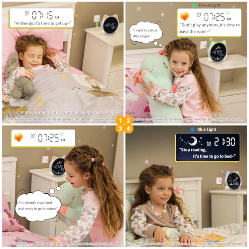 Kids 'OK to Wake' Clock – Smart Sleep & Night Light