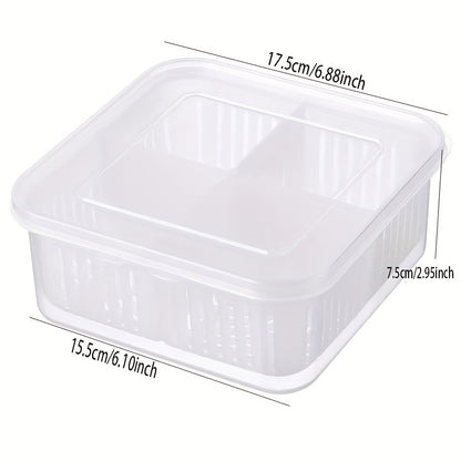 1pc 4-in-1 Multifunctional Fruit and Vegetable Storage Container