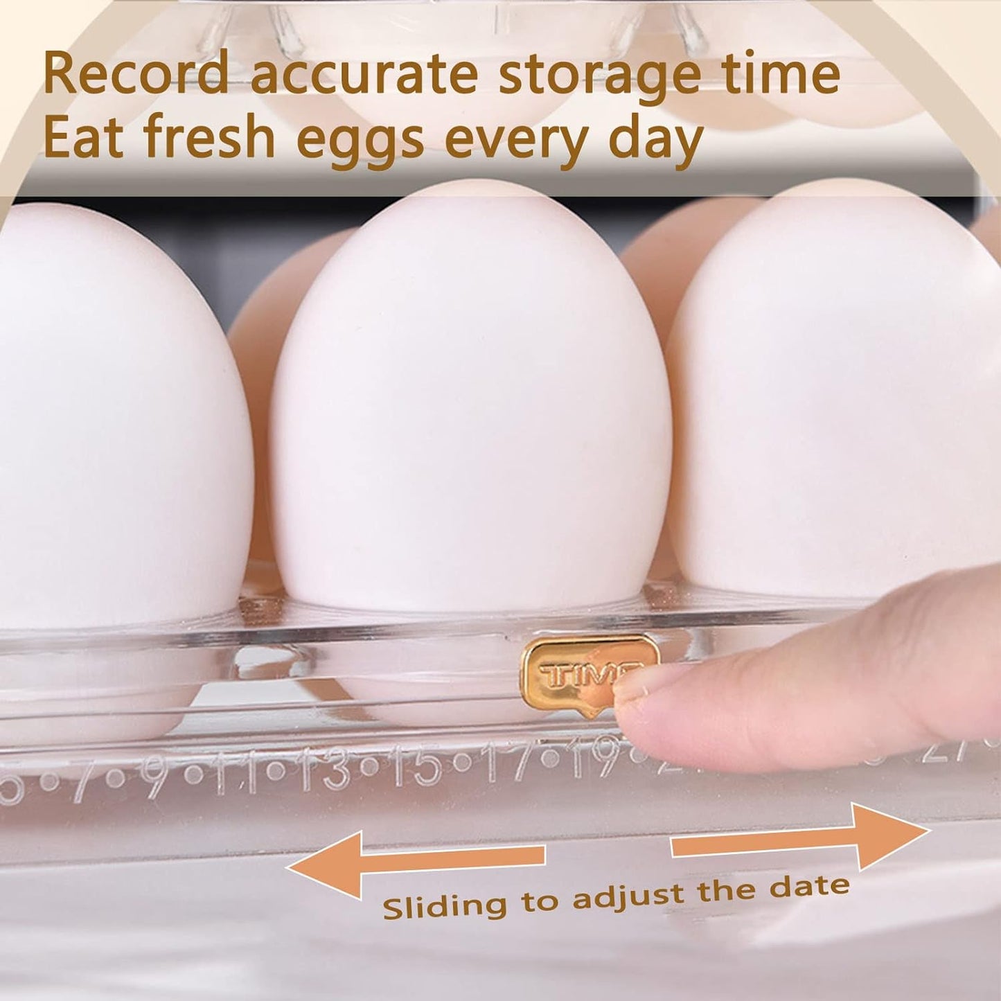 3 Layers Egg Box Holder Storage