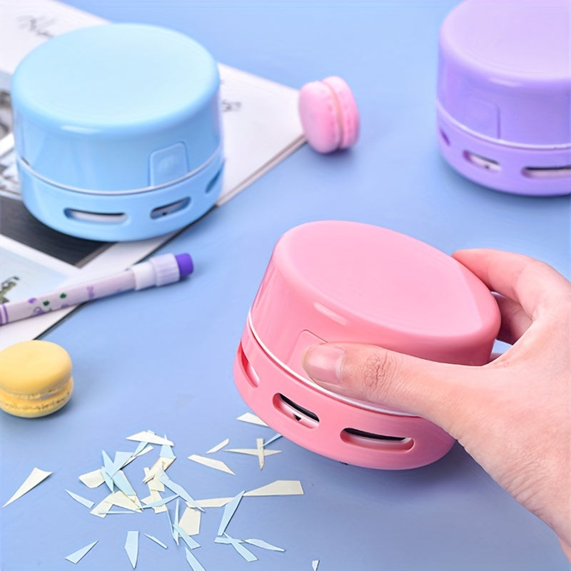 Mini Cute Desktop Dust Vacuum Cleaner