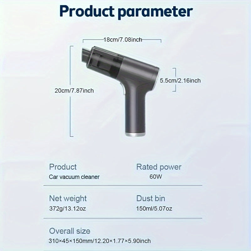 Cordless Mini Handheld Vacuum Cleaner