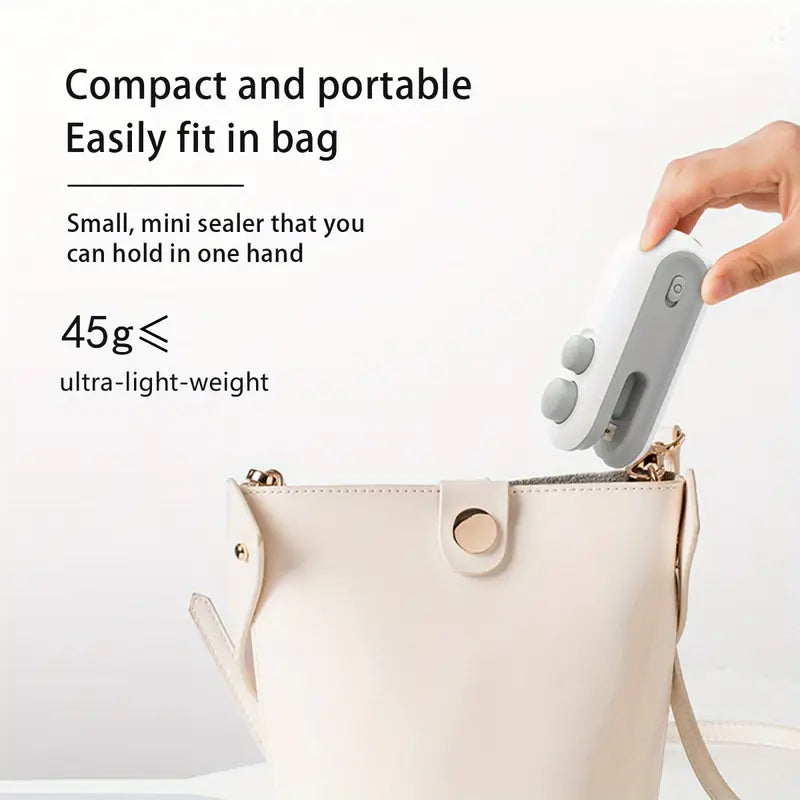 2 IN 1 Food Bag Sealer