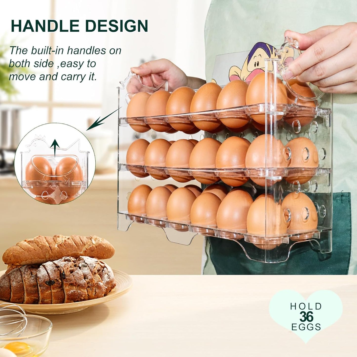 36 Egg Holder for Fridge