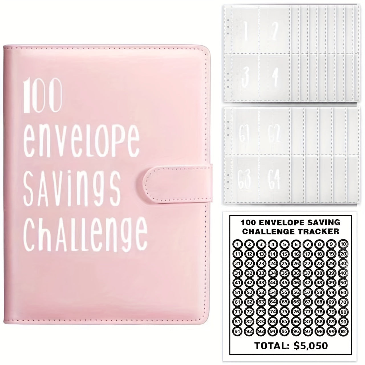 100 Envelopes Money Saving Challenge