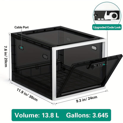 1pc Locked Storage Box