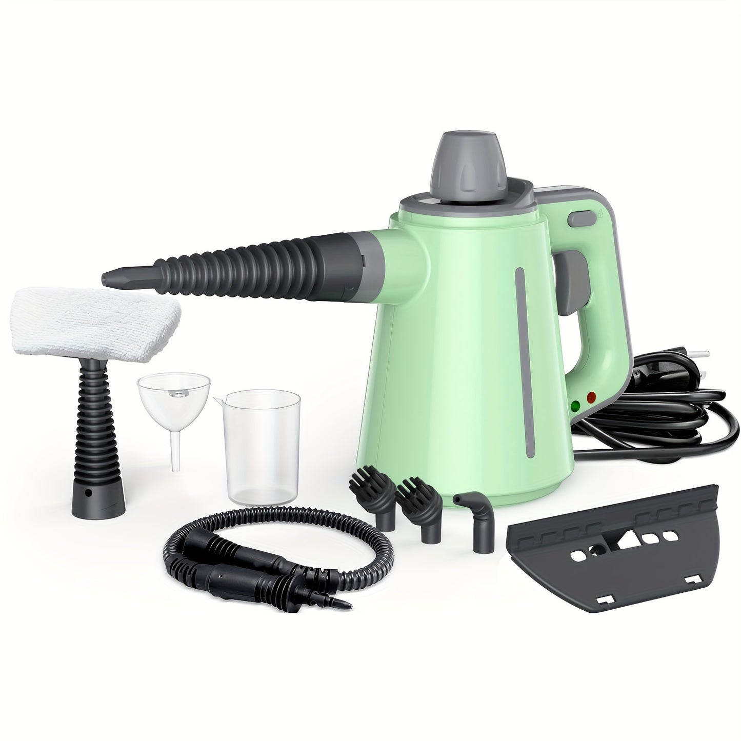 Hattyroom Handheld Pressurized Steam Cleaner 12 PCS Accessories