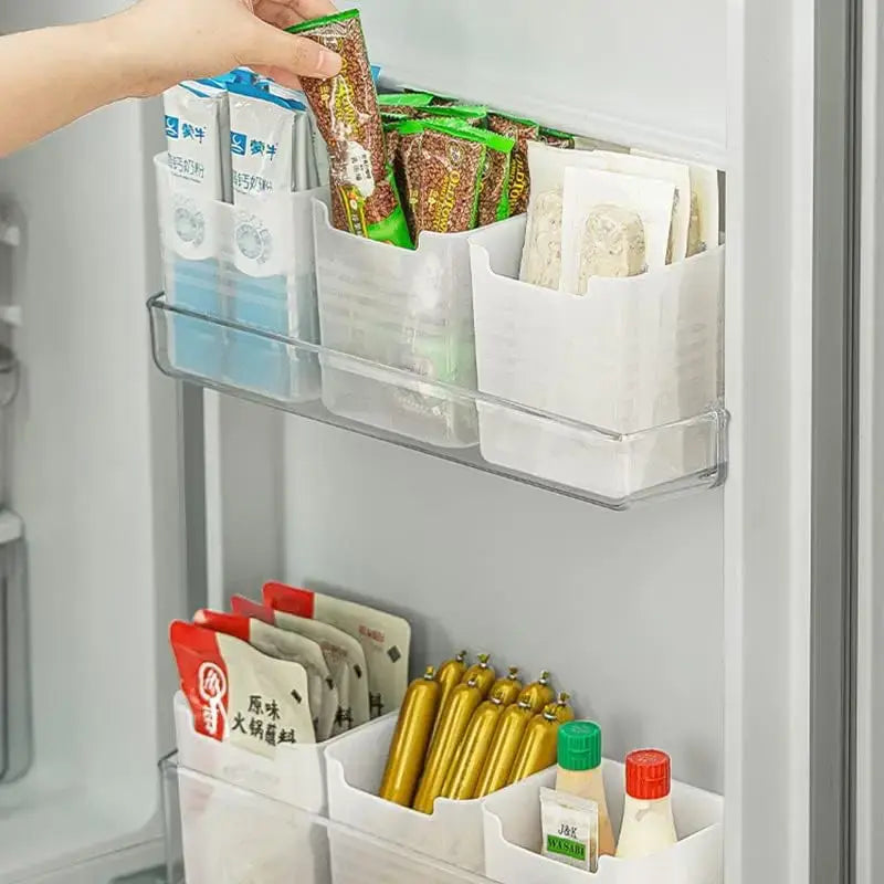 Fridge Side Door Storage Containers Plastic