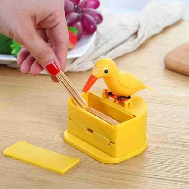 Bird Toothpick Dispenser