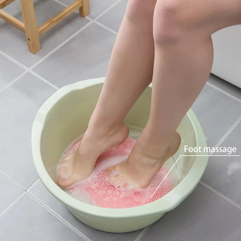 Shower Foot Scrubber Mat – Deep Clean & Massage