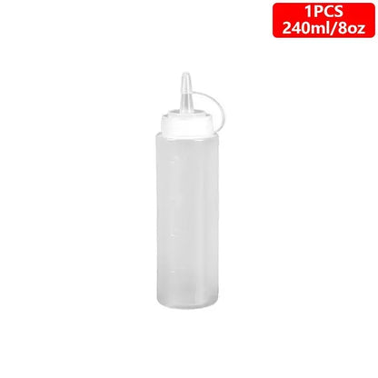 1/2/4/6pcs Condiment Squeeze Bottles