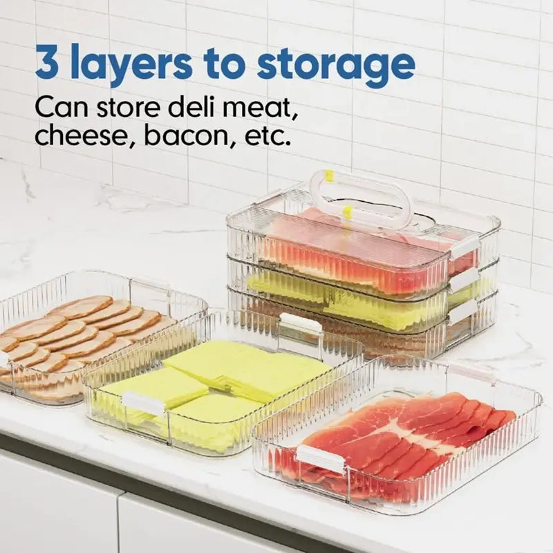 Meat Container For Fridge