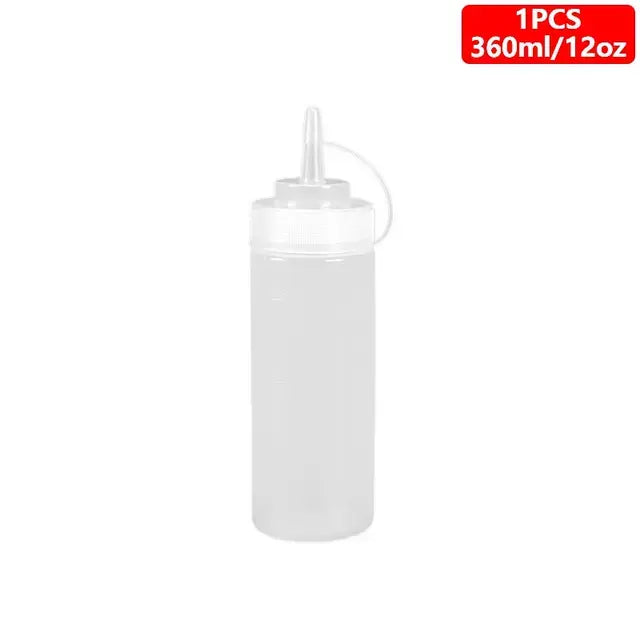 1/2/4/6pcs Condiment Squeeze Bottles