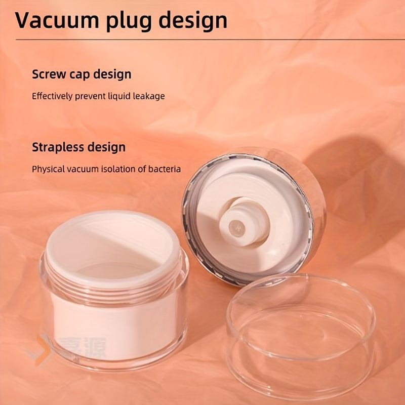 1pc Cream Jar Vacuum Bottle