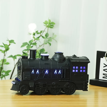 Train-Shaped USB Essential Oil Diffuser With Night Light