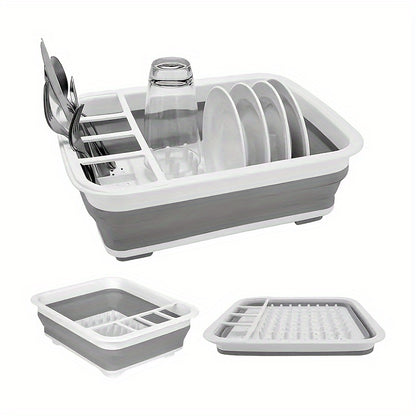 Collapsible Dish Drying Rack For Kitchen Counter