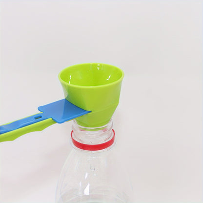 Leak-Proof Graduated Measuring Spoon with Funnel