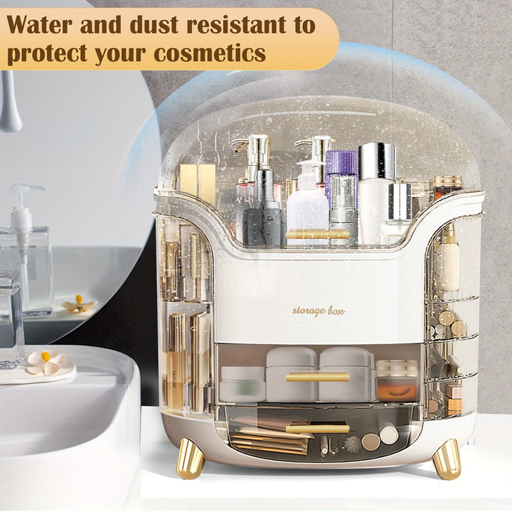 Dust-Proof Vanity Organizer - Declutter Your Beauty