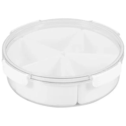 Square/Round Divided Serving Tray with Lid