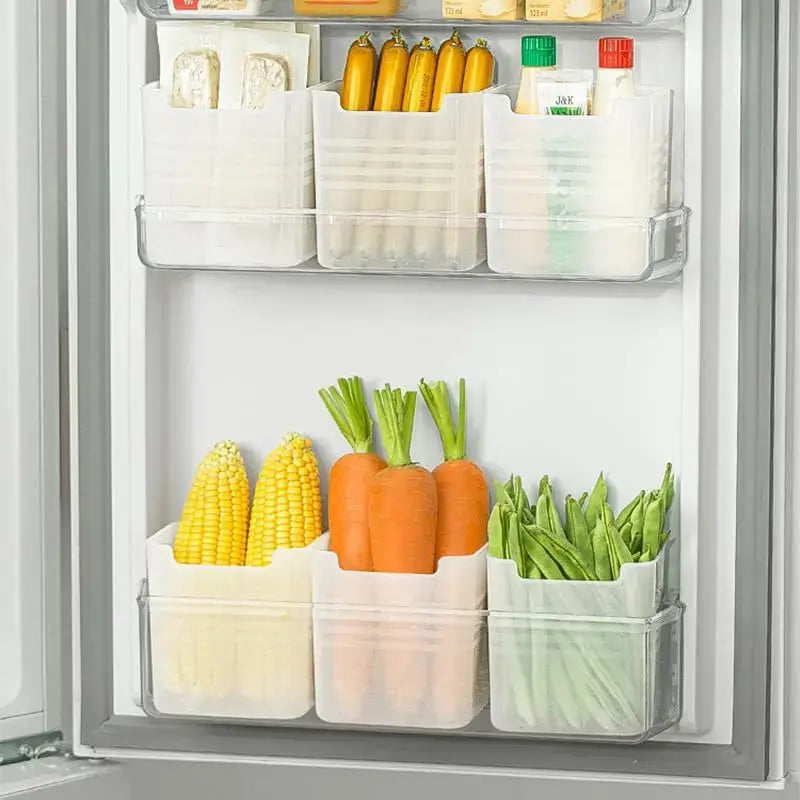 Fridge Side Door Storage Containers Plastic